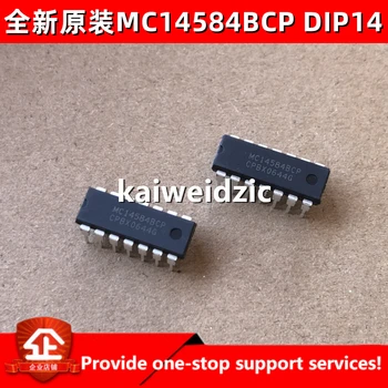 10pcs/lot kaiweikdic Novo original importado MC14584BCP TC4584BP MC14584 Em linha DIP-14 invertido Schmidt trigger