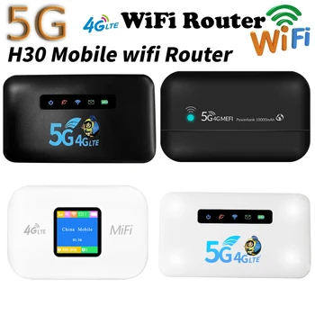 4G/5G Mobile Hotspots Wifi Bolso Roteador sem Fio WiFi CAT4 150Mbps WiFi do Roteador Móvel Cartão Sim Internet Ilimitada Para o Exterior