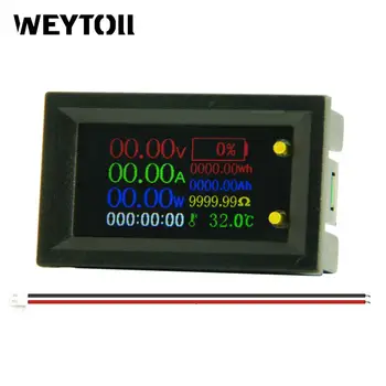 9-em-1 Multifuncional Monitor 1.14 polegadas IPS LCD com Exibição de Cor de 135*240 Resolução de Vários parâmetros de Aparelho de Medição