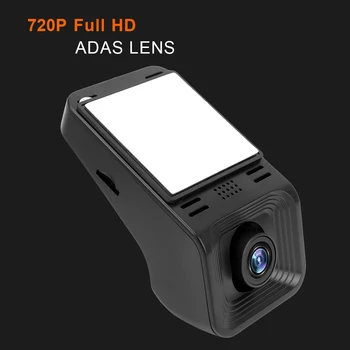 ADAS AR Traço Cam Visão Noturna de Navegação Android DVR HD de 720P Lente 24H Estacionamento Gravador de Vídeo da Câmera do Carro DVR do Traço Cam