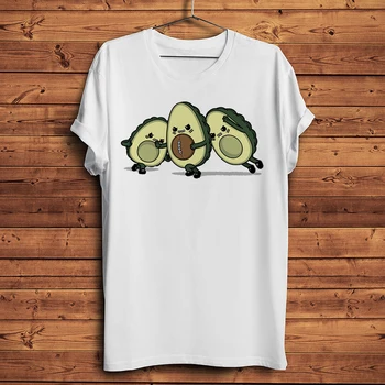 Abacate Persea e Pedra Engraçado TShirt Homens Homme de manga Curta T Unisex divertido Mangá Streetwear Respirável T-Shirt sem adesivo