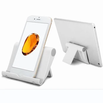 Ajustável de Telefone de Suporte Universal da área de Trabalho do Tablet Titular Secretária Organizador Tablet Suporte de Montagem de Stand para Samsung iPhone iPad