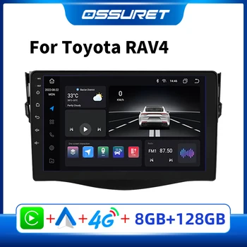 Carro Android Leitor Multimídia Toyota RAV4 Rav 4 2006 2007 2008 2009 2010 2011 2012 GPS 9 Rádio Estéreo de Vídeo Autoradio