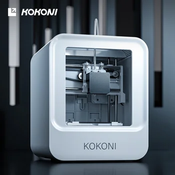 Global Edition KOKONI EC1 Casa Impressora 3D White de Controle de APLICATIVO sem Computador Fácil de Operar Grande Número de Modelos