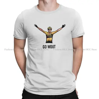 Mathieu Van Der Poel Camiseta para os Homens Wout van Aert Básico Casual T-T-Shirt de Alta Qualidade da Moda Solto