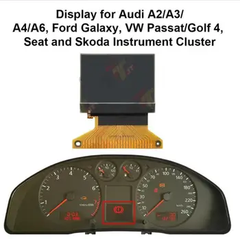 Painel LCD para o Audi A2/A3/A4/A6, Ford Galaxy, VW Passat/Golf 4, Assento Instrumento