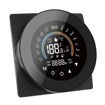 Tuya wi-Fi Smart Termóstato para Aquecimento de Água Digital de Temperatura Controlador de Grande exposição do LCD do Toque do Botão de Controle de Voz para Casa