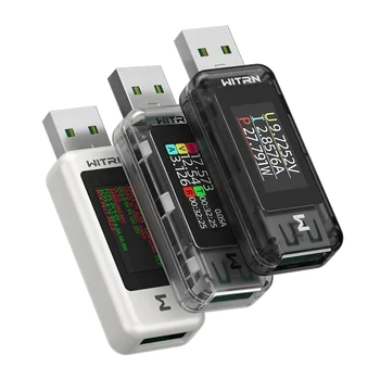 WITRN A2 carga rápida para enganar carregamento de telemóvel detector, USB tester, voltímetro de corrente