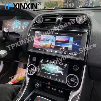 LCD Clima Ecrã de Controlo CA o Painel Para a Jaguar F-RITMO de 2016 2017 2018 2019 2020 Ar Condicionado com Controle de Temperatura Botões
