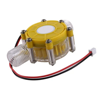12V DC Regulada Micro-Tipo Hidro Gerador Pequenos da Água do Gerador de Fluxo de Ar do Gerador de Pressão Torneira de Alimentação