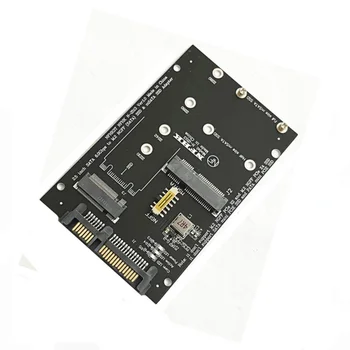 Atacado M. 2 NGFF MSATA SSD SATA 3.0 Adaptador de 2 em 1 Conversor de Cartão para PC Portátil Dropshipping