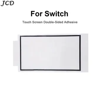 JCD 1pcs Para Mudar NS Console de Toque de Tela à prova de Poeira Almofada à Prova de Poeira Moldura do LCD Display Tela Adesiva Dupla-face de Adesivo