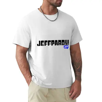 Jeffpardy! Perigo! Logo T-Shirt Estética roupas coreano esportes, moda fã de t-shirts de treino de mens camisas