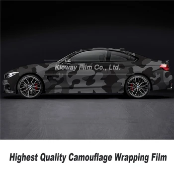 Mais alta qualidade, Personalizado Carro Pele envolver a película de Camo Carro do Vinil Envoltório de Filme de Camuflagem Veículo de papel de embrulho