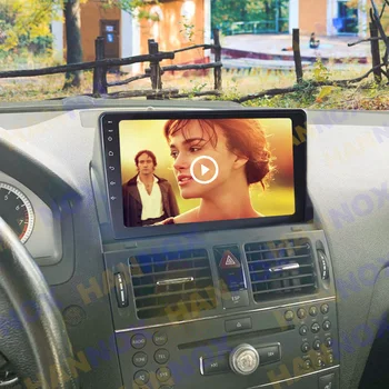 NOVO 9 polegadas Android auto-Rádio Multimédia de Navegação GPS Jogador para a Mercedes Benz Classe C 3 W204 Suporte FM AM RDS e DAB+ DSP HIFI
