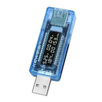 USB Tensão de Corrente Capacidade do Testador de Medidor de Energia Móvel do Carregador de Bateria Capacidade do Testador de Volts de Corrente Detector de Tensão