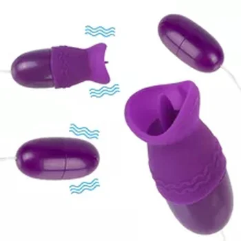 Vibrador Ovo Vibratório USB bolas Adulto do Sexo de Produtos de Ponto G Clítoris Estimulador Feminino Vagina Masturbação Língua de 18 De Brinquedos Eróticos